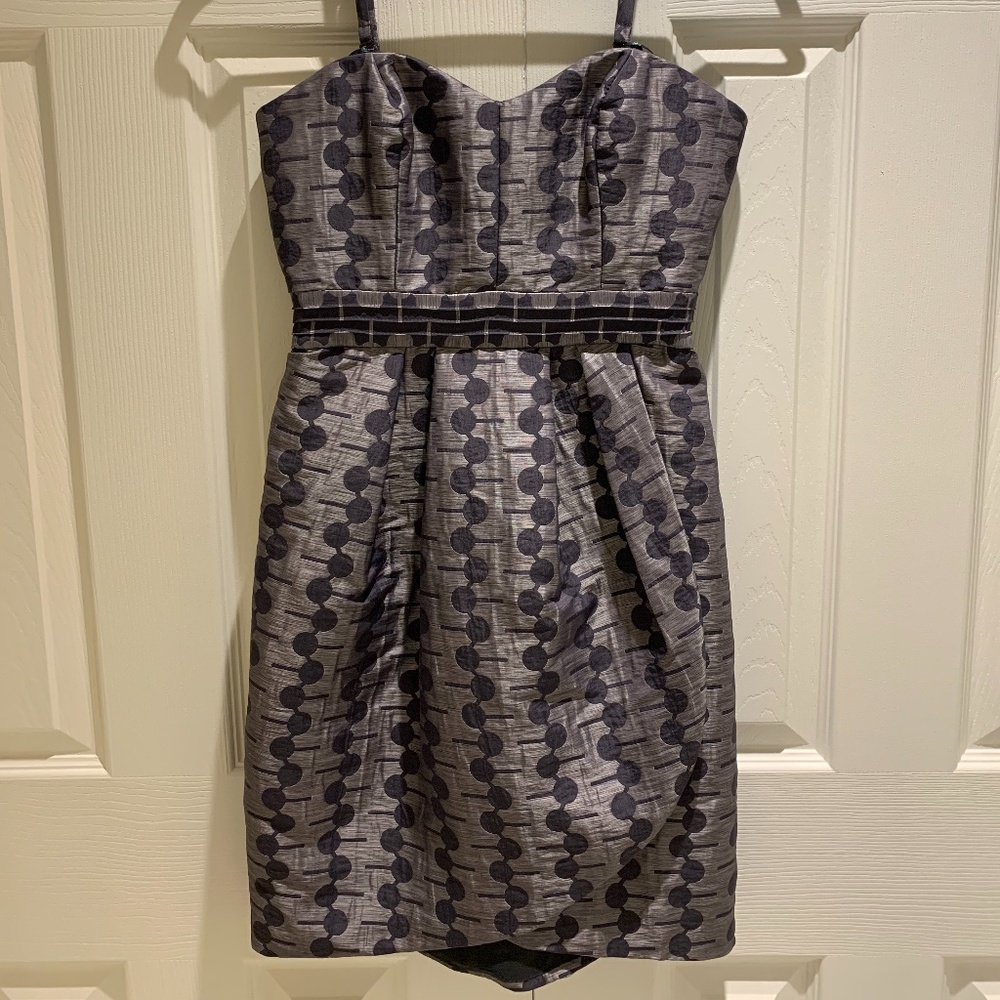 Max and Cleo Strapless Bubble Dress